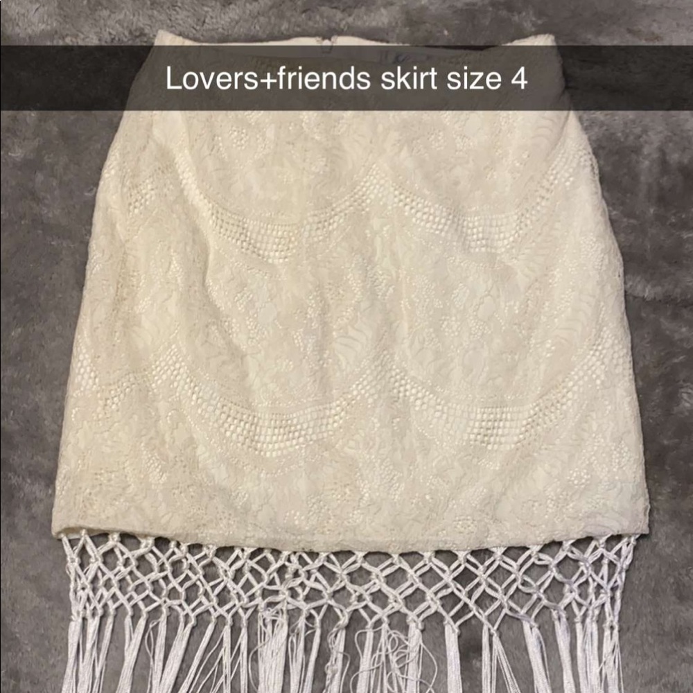 Lover + Friends skirt
